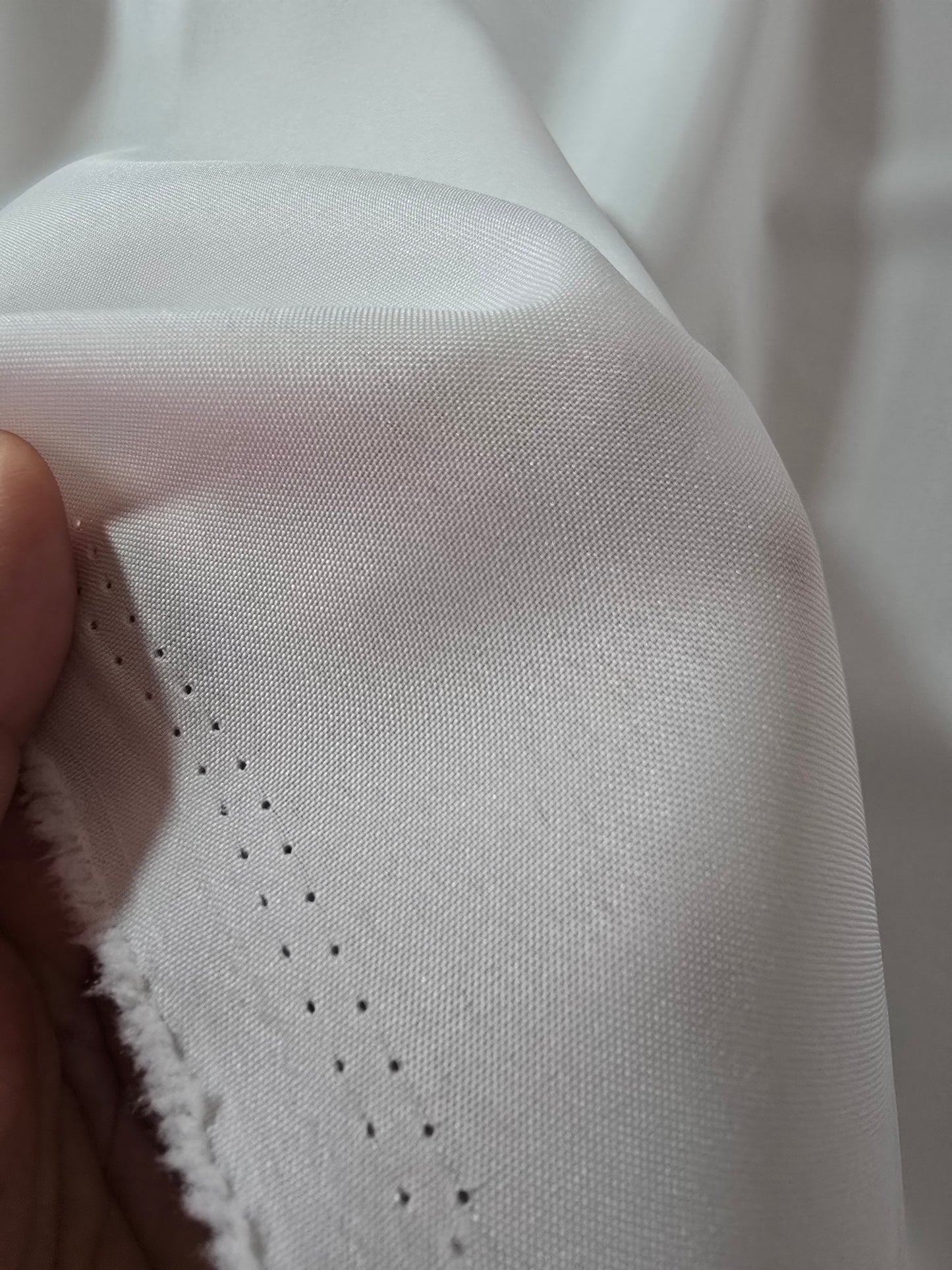 STOFFPAKET***2 x Futterstoff für Brautkleider, 3,1 + 1,45 lfm, ivory