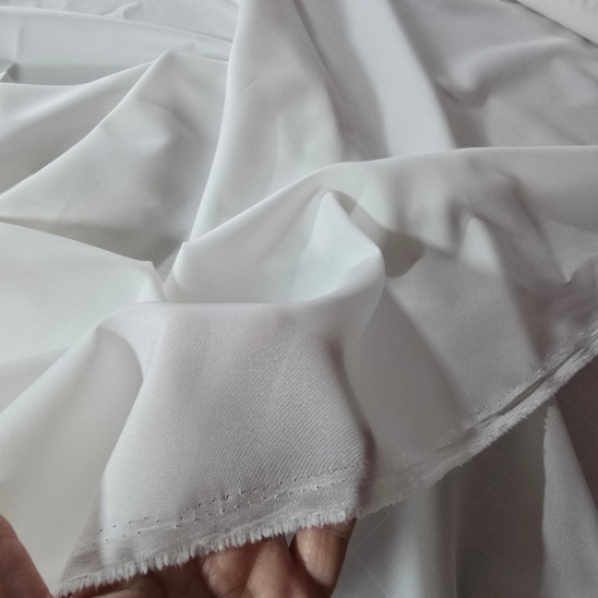 Leichter Futterstoff für Brautkleider, ivory
