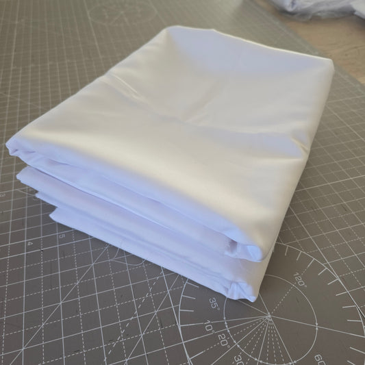 STOFFPAKET***2 x Futterstoff dünn (zus. 6 lfm) weiß