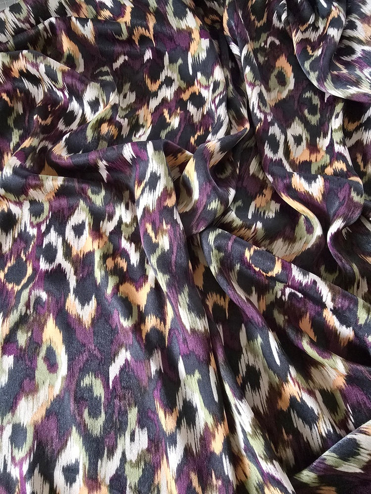 Satin-Velvet, wie Seide, mattglänzend, luftig und fließend, eleganter Blusenstoff, ab 50 cm