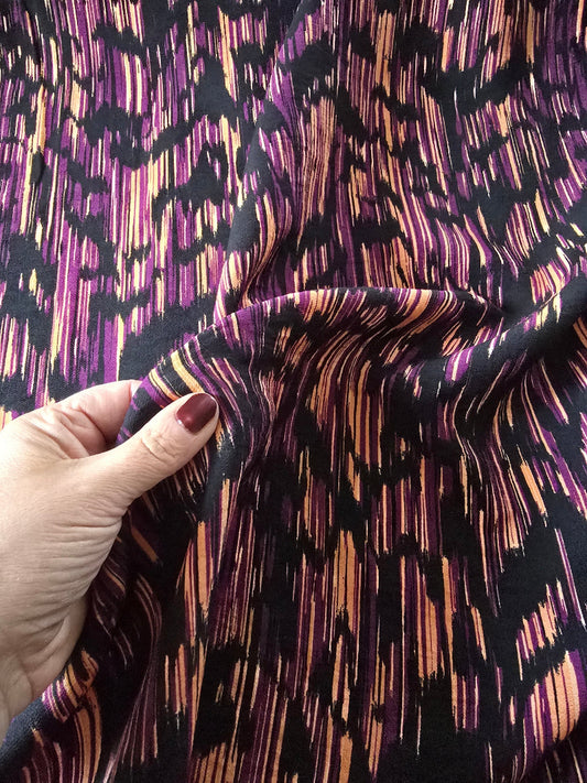 Viskose-Nylon Crepe, hochwertiger Stoff, weich, fließend, bügelfrei, Webware, Meterware, Kleiderstoff, Blusenstoff, ab 50 cm