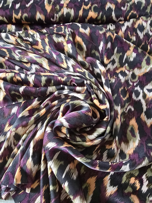 Satin-Velvet, wie Seide, mattglänzend, luftig und fließend, eleganter Blusenstoff, ab 50 cm