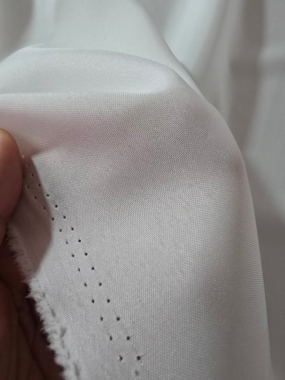 STOFFPAKET***2 x Futterstoff für Brautkleider, 3,1 + 1,45 lfm, ivory