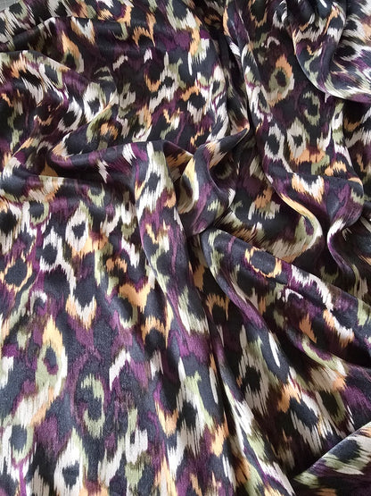Satin-Velvet, wie Seide, mattglänzend, luftig und fließend, eleganter Blusenstoff, ab 50 cm