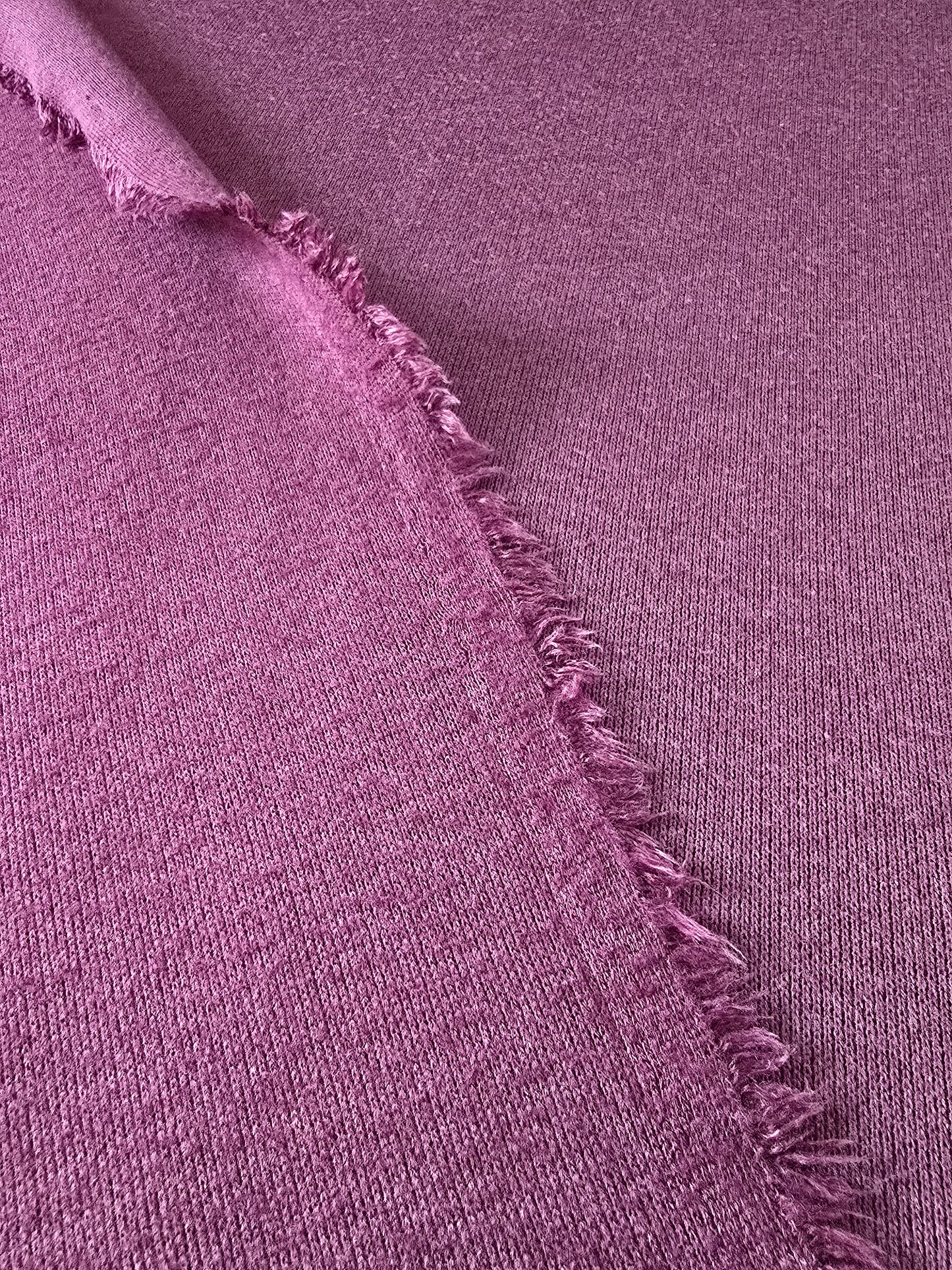Viskose-Poly Mix- Strickstoff, Strick, herrlich weich, Aubergine/Mauve Herbst / Winterstoff, ab 50 cm