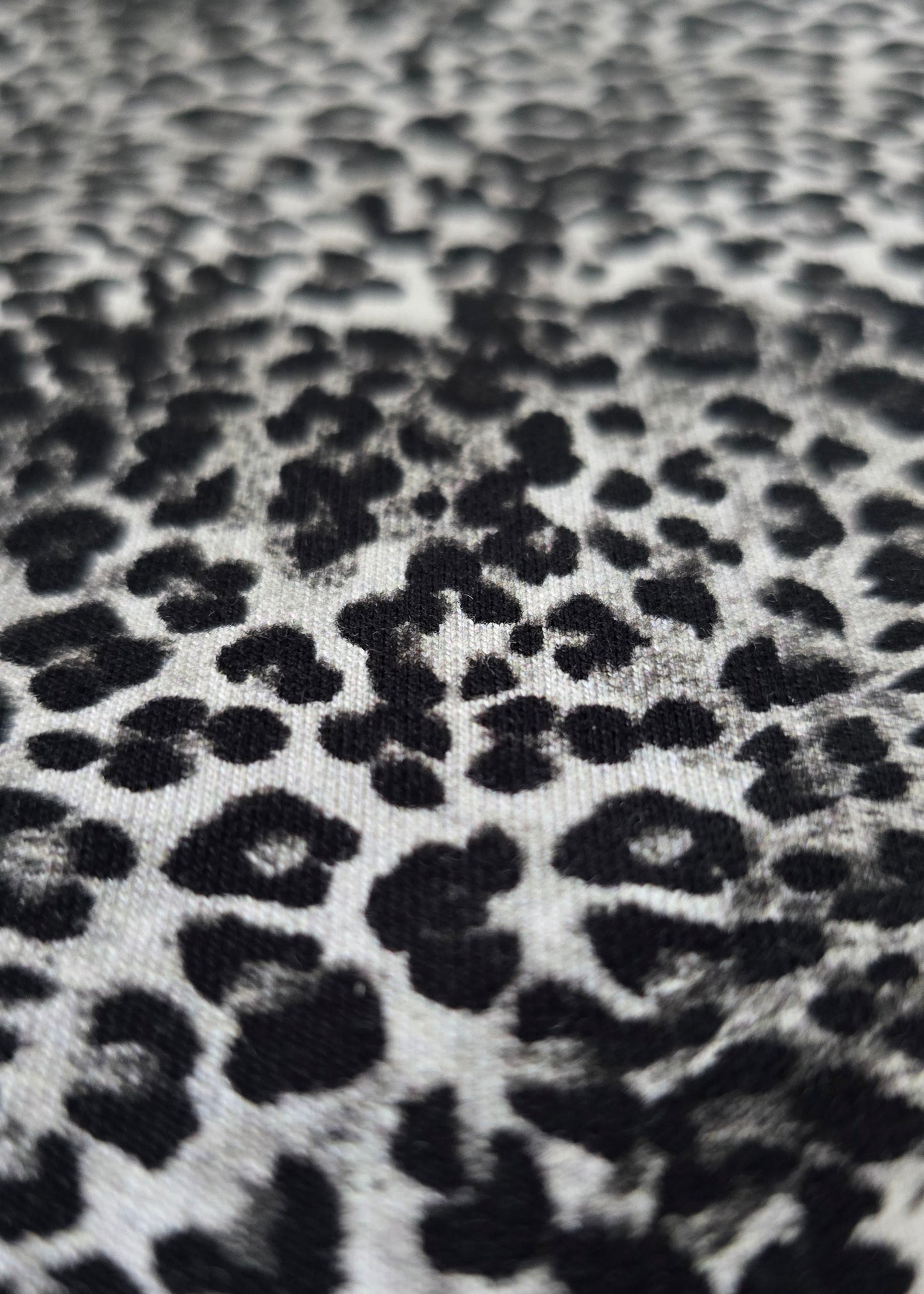 French Terry Leo-offwhite/schwarz