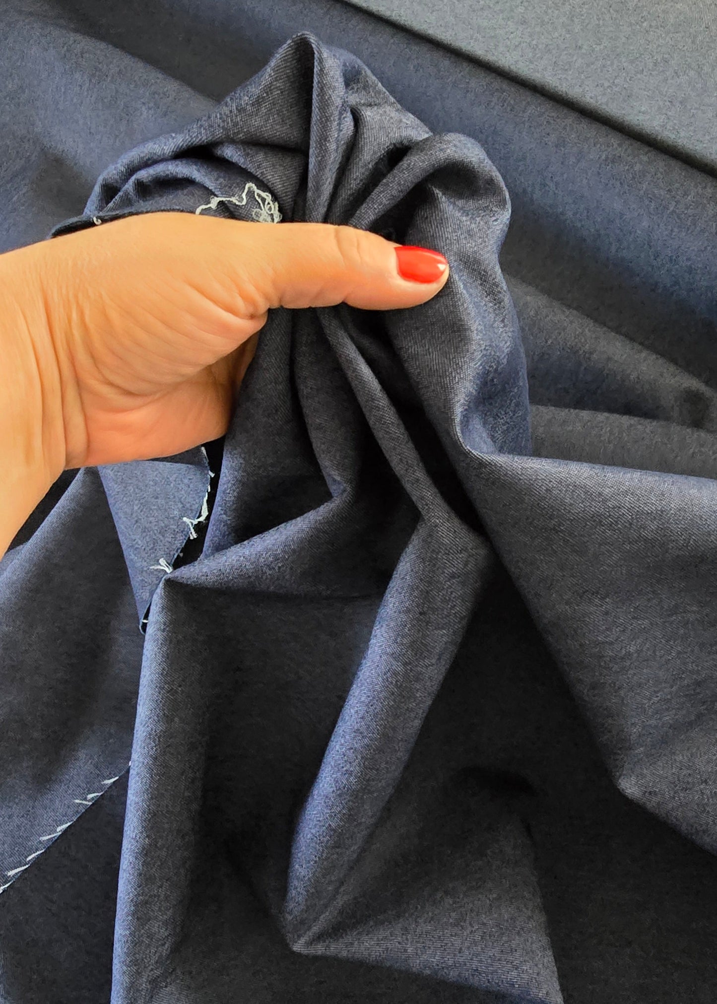 Leichter Stretch Denim/Jeans mit 2% Elasthan