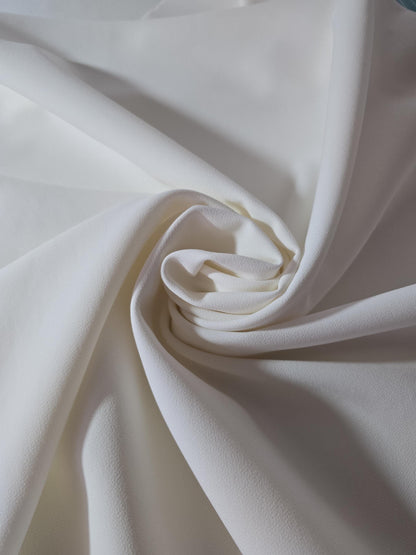85x150cm Stretchkrepp, Krepp dick, ivory